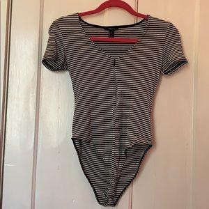 Striped Bodysuit